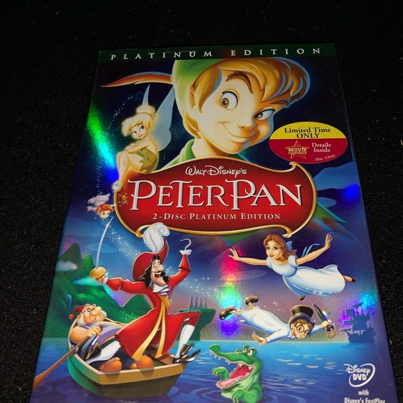 Disney Platinum Edition DVDs, lot of 3 : Jungle Book, Aladdin, Peter Pan - Picture 6 of 8